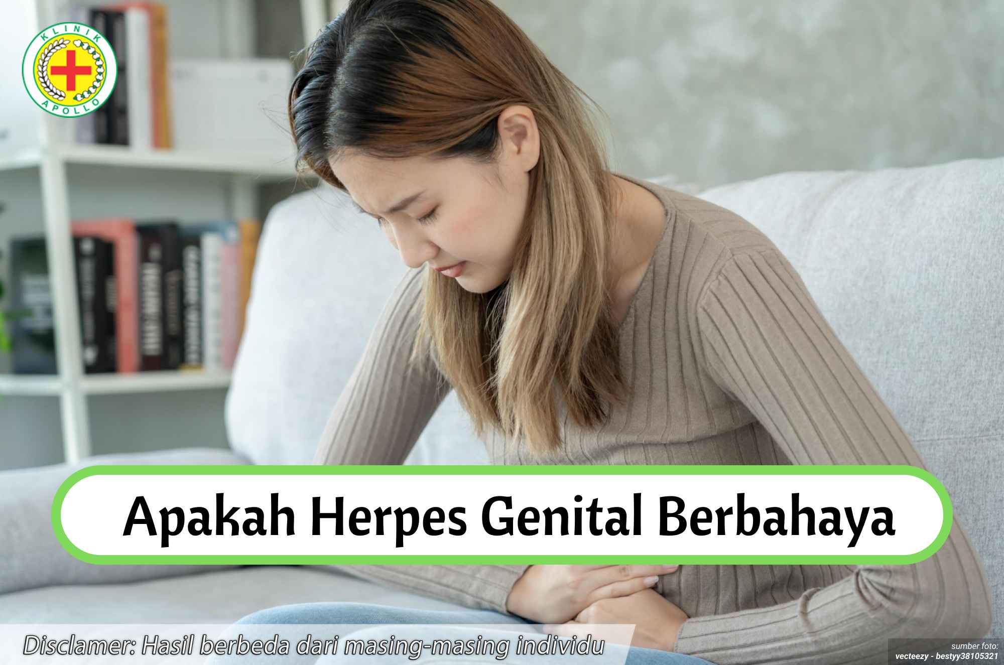 Ilustrasi Apakah Herpes Genital Berbahaya.