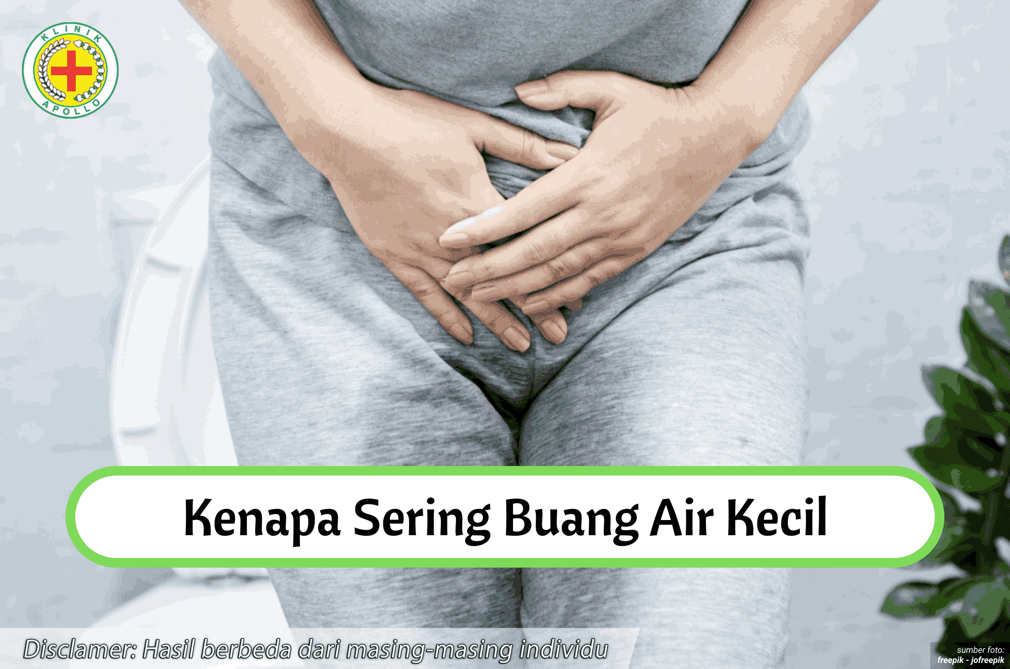 Ilustrasi Kenapa Sering Buang Air Kecil.