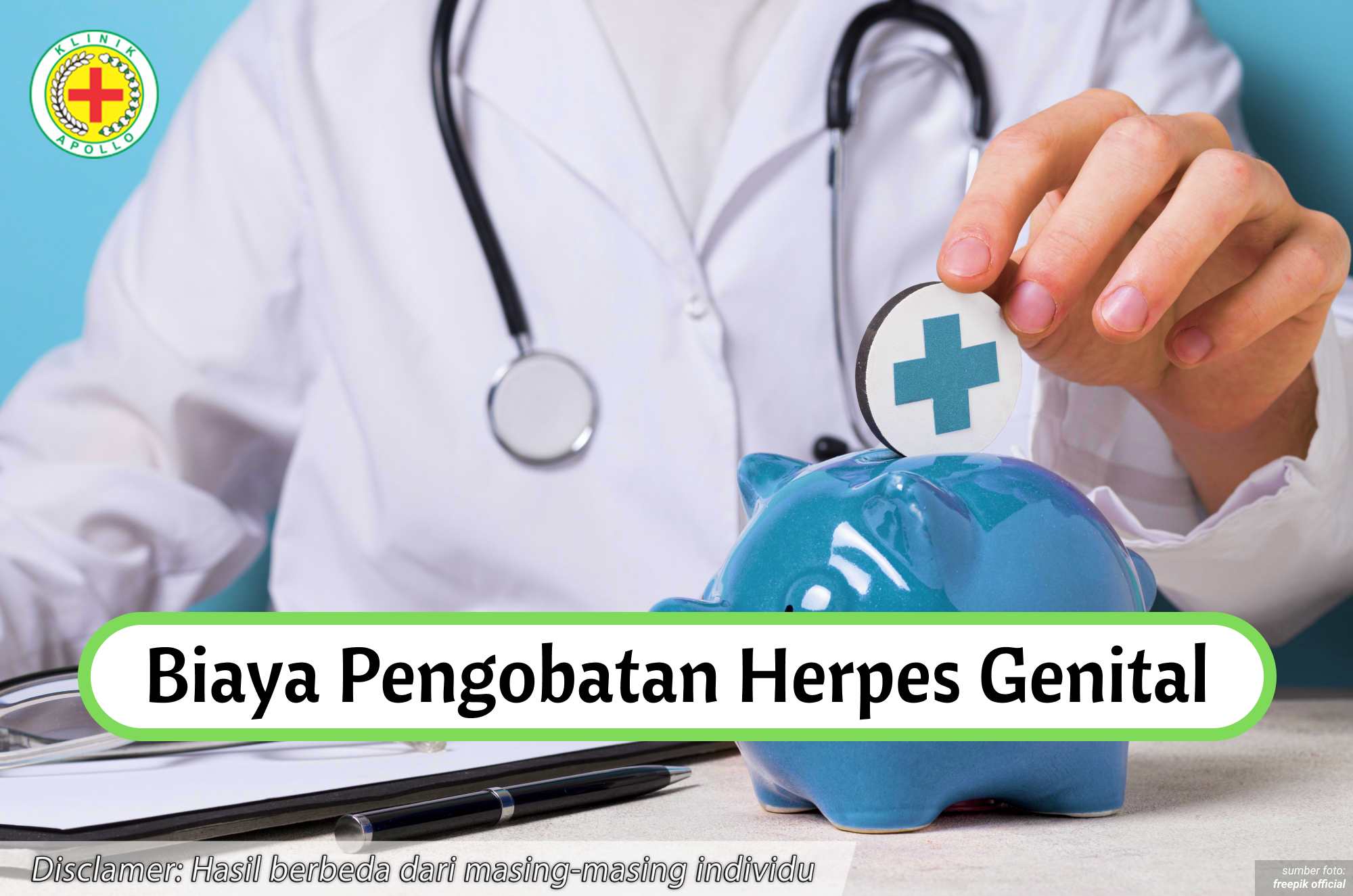 Ilustrasi Biaya Pengobatan Herpes Genital.