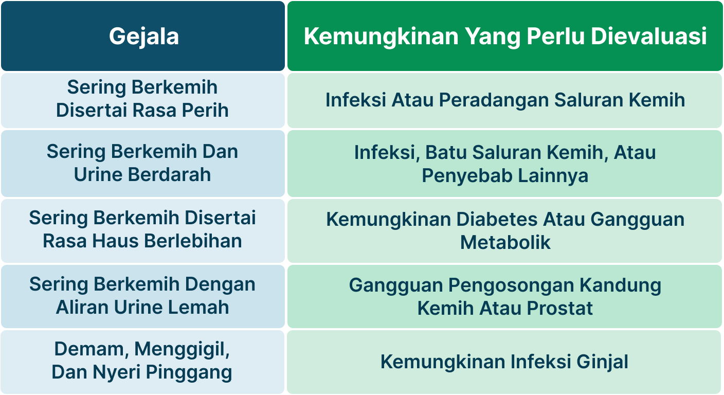 Ilustrasi Sering Buang Air Kecil Berbahaya.